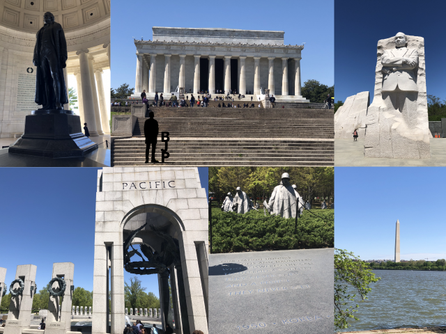 Washington DC Memorials 2018